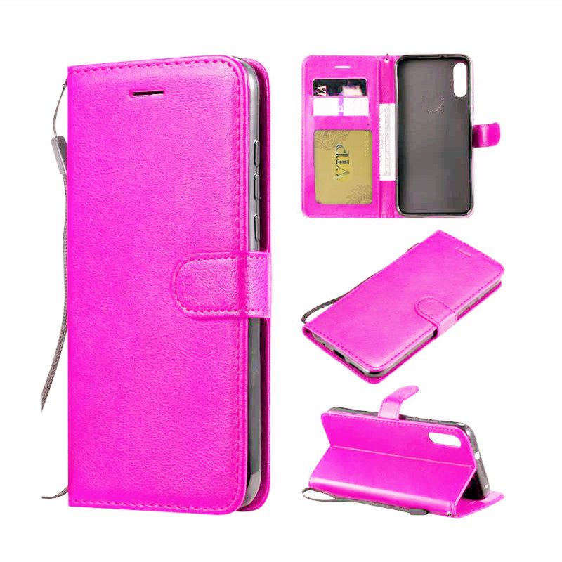 Leather Folio Wallet Case for Motorola Moto E (2020) Leather Folio Wallet Case for Motorola Moto E (2020)